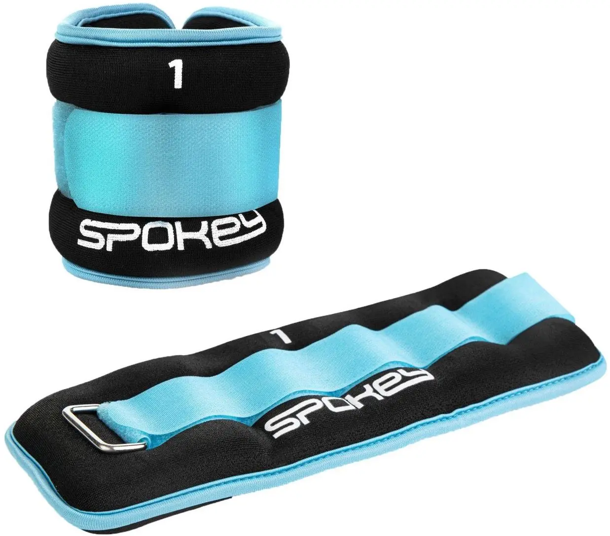 Greutati pentru maini si picioare Spokey Form IV 2x1 kg (Turquoise) - 6