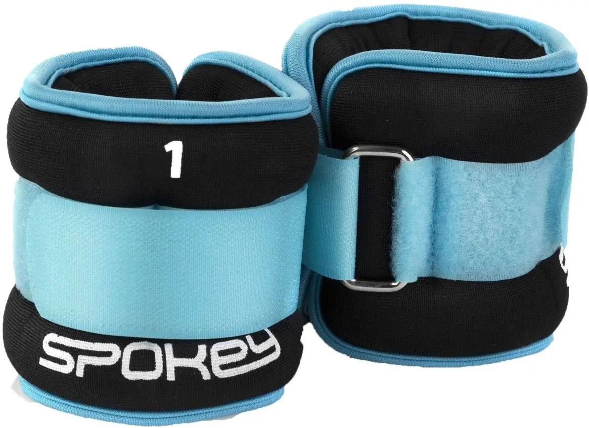 Greutati pentru maini si picioare Spokey Form IV 2x1 kg (Turquoise)