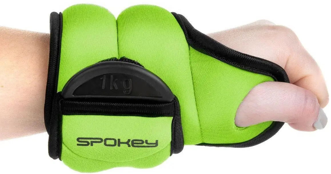 Утяжелители для рук Spokey Com Form IV 2x1 kg (Green) - 7