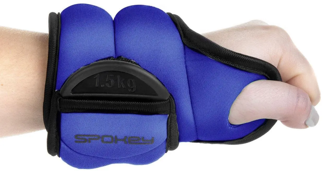 Утяжелители для рук Spokey Com-From IV 2x1.5 kg (Blue) - 8