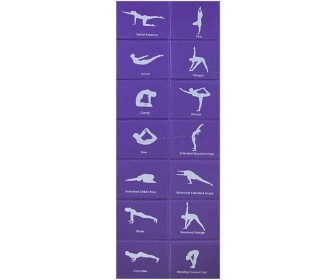 Коврик для йоги складной Sport Yomer Yoga 008-7 60x170x0.4cm (Purple)