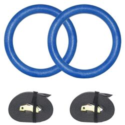 Гимнастические кольца Sportmann SM1215 (Black/Blue) Thumb