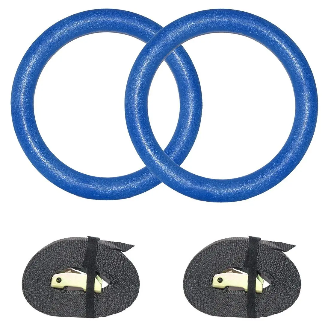 Гимнастические кольца Sportmann SM1215 (Black/Blue)