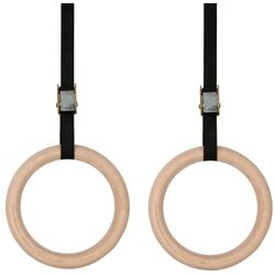 Inele gimnastica Sportmann SM1330 (Black/Brown) Thumb