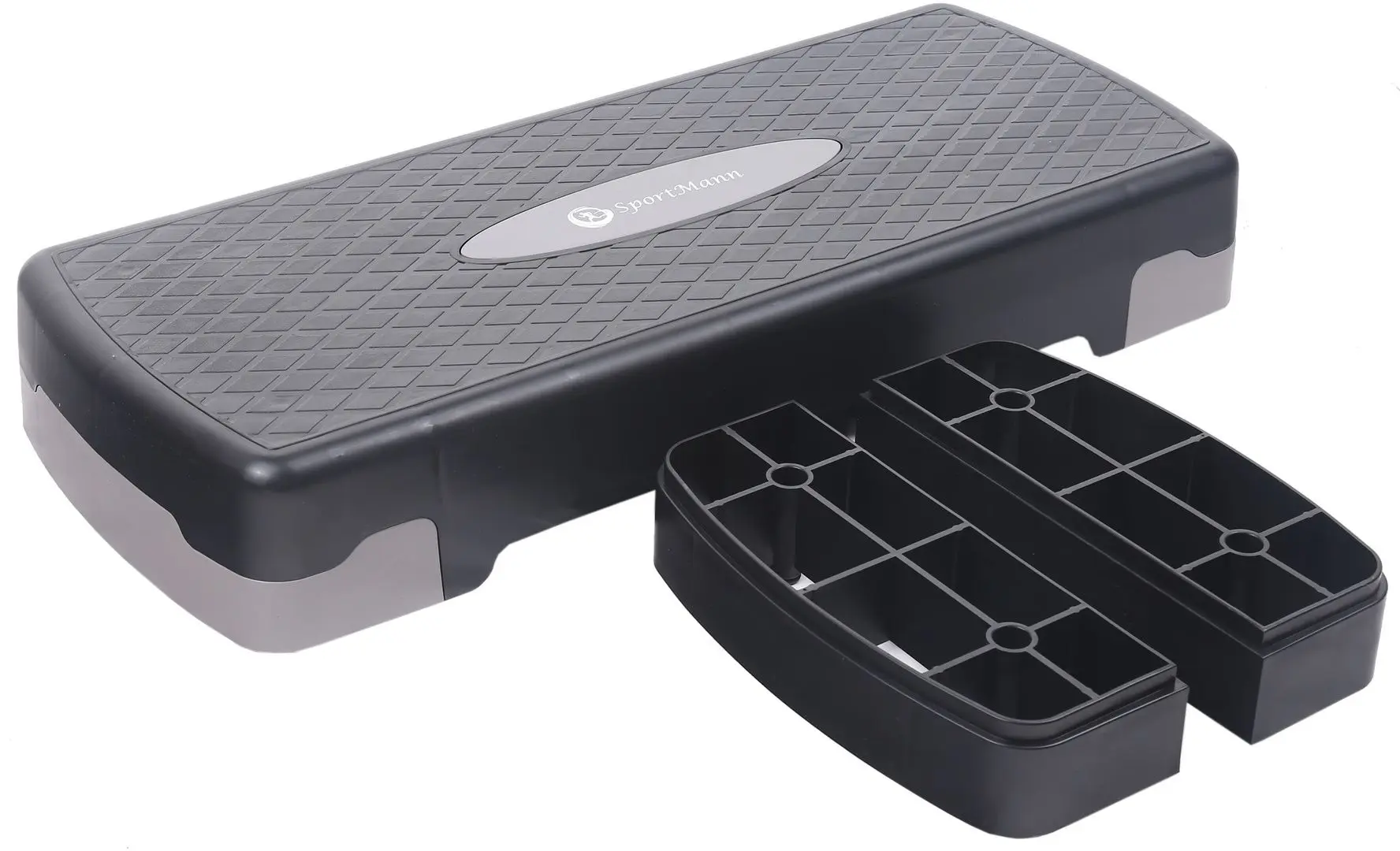 Banca de aerobic Sportmann SM1125 (Black/Grey) - 4