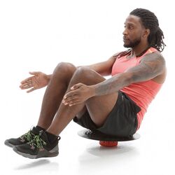 Disc pentru balans Sveltus 3002 (Black/Red) Thumb