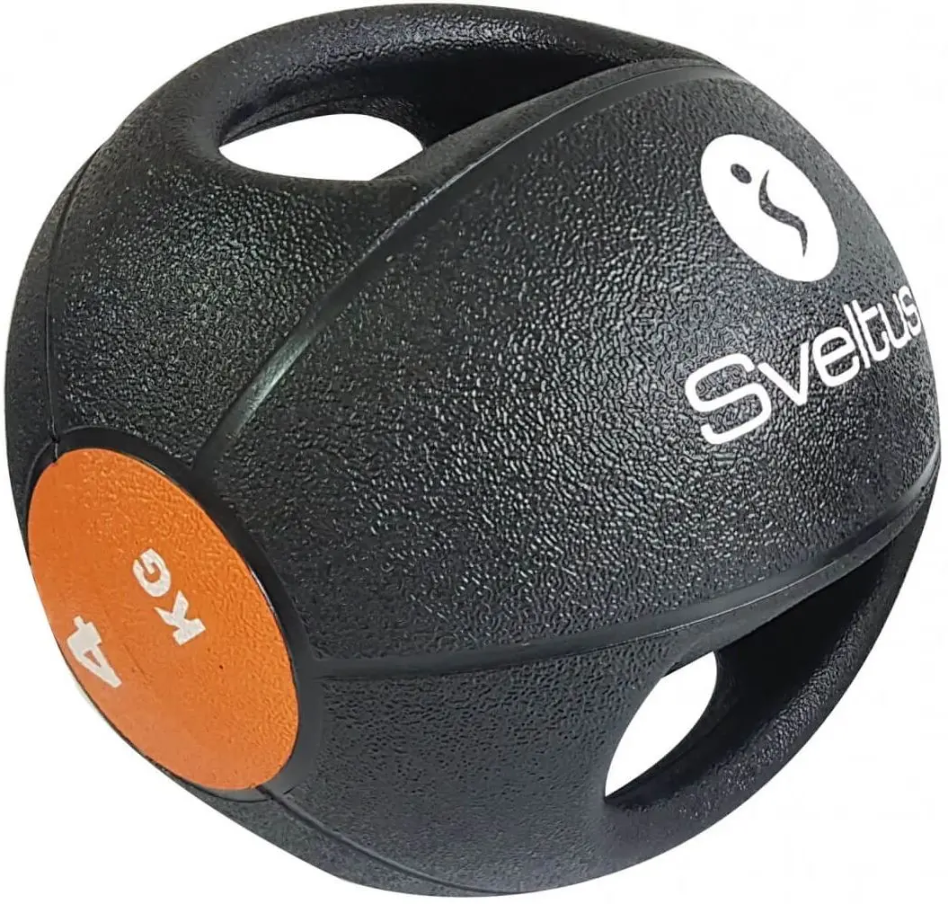 Медицинбол Sveltus 884 4 kg (Black/Orange)