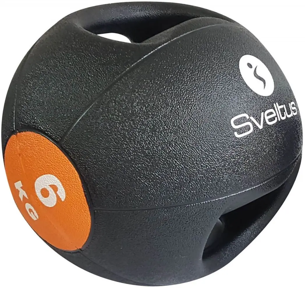 Minge medicinala Sveltus 886 6 kg (Black/Orange)