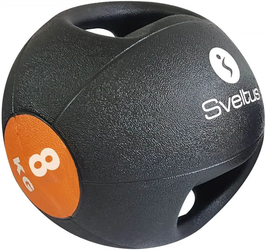 Медицинбол Sveltus 888 8 kg (Black/Orange)