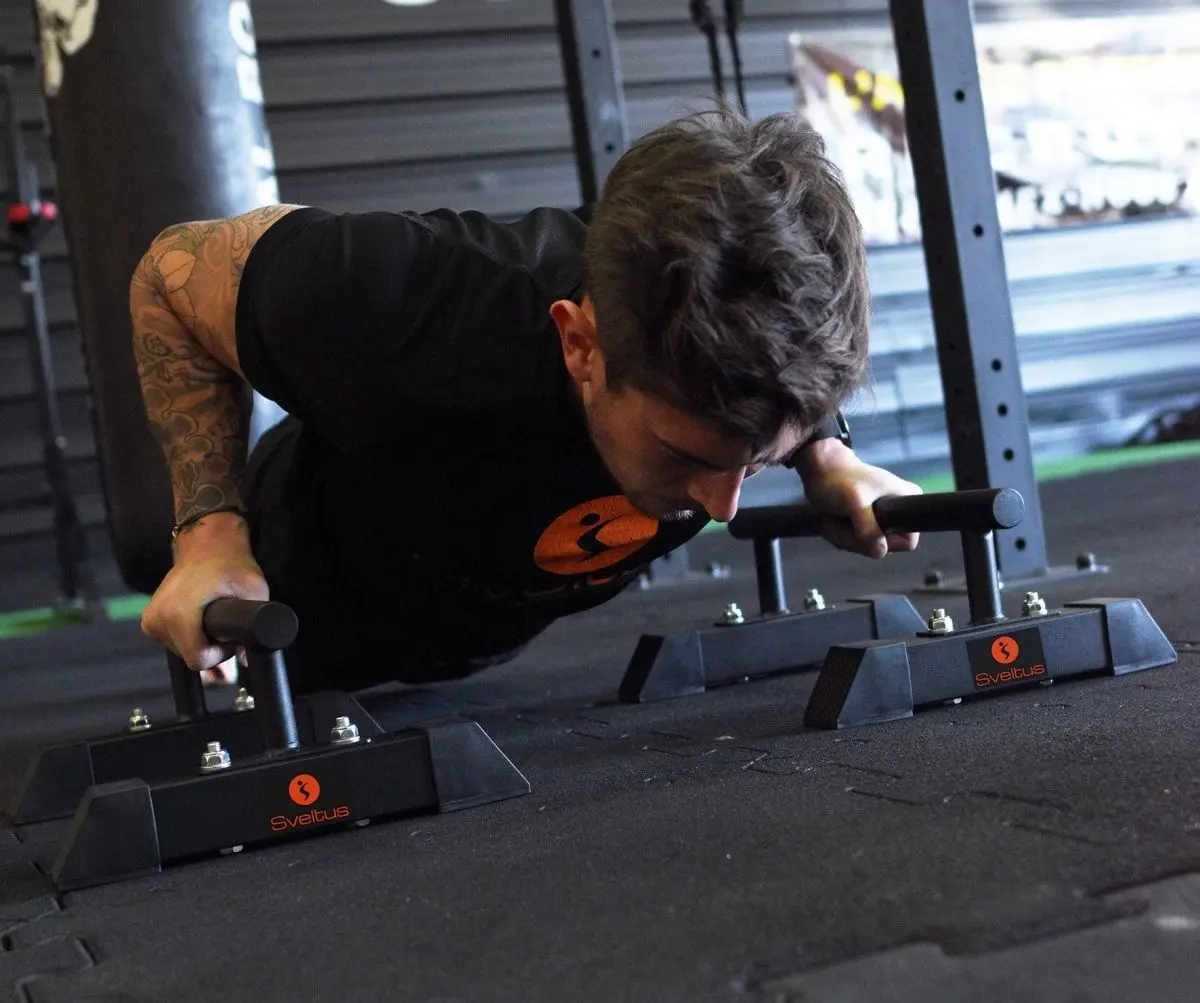 Manere pentru flotari Sveltus 2664 (Black)