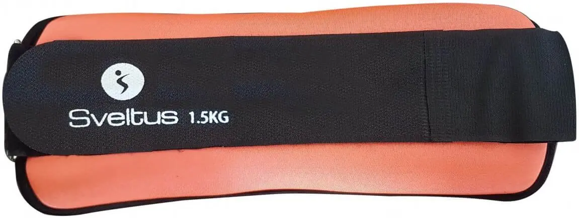 Greutati pentru maini si picioare Sveltus 0943 2x1.5 kg (Orange/Black) - 2
