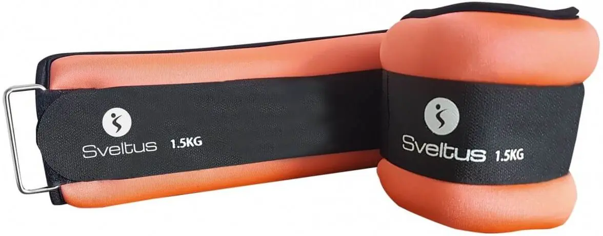 Greutati pentru maini si picioare Sveltus 0943 2x1.5 kg (Orange/Black)