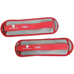 Greutati pentru maini si picioare Sveltus Aquaband 0962 2x0.5 kg (Gray/Red) Thumb