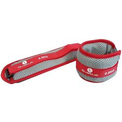 Greutati pentru maini si picioare Sveltus Aquaband 0962 2x0.5 kg (Gray/Red) Thumb