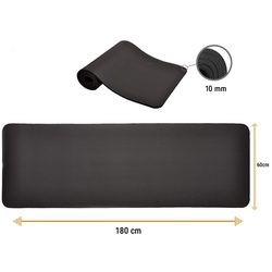 Covoras pentru yoga Techfit Exercise Mat (Black) Thumb