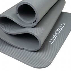 Covoras pentru yoga Techfit NBR 10mm (Grey) Thumb