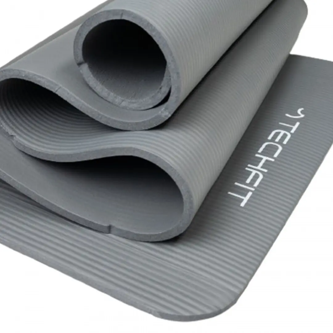 Covoras pentru yoga Techfit NBR 10mm (Grey) - 2