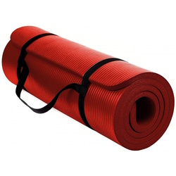 Covoras pentru yoga Techfit NBR 10mm (Red) Thumb
