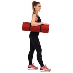 Covoras pentru yoga Techfit NBR 10mm (Red) Thumb
