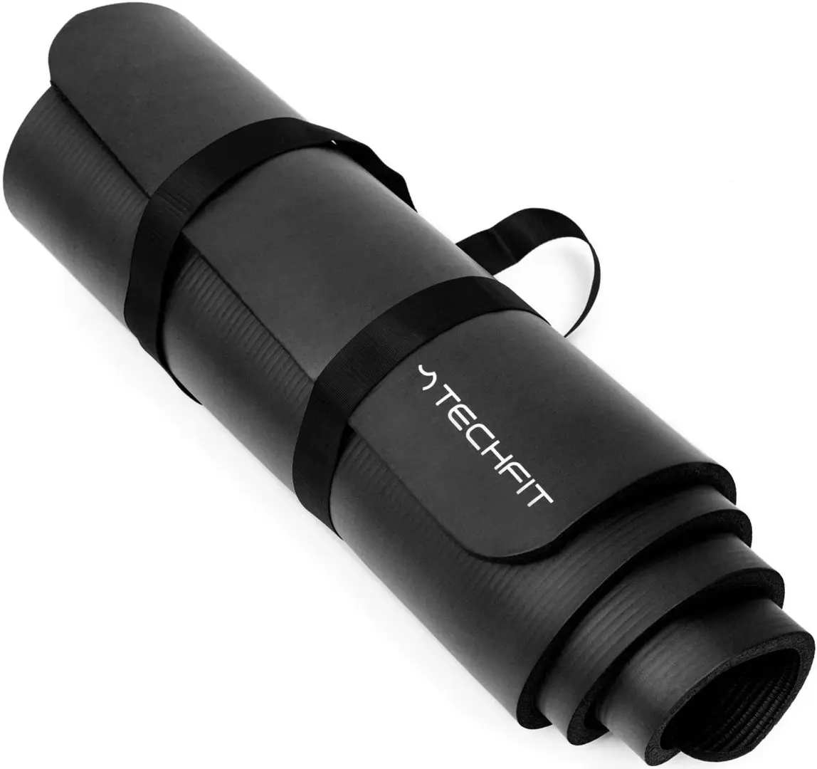 Set pentru fitness Techfit YOGAMATTBLACK15 (Black)