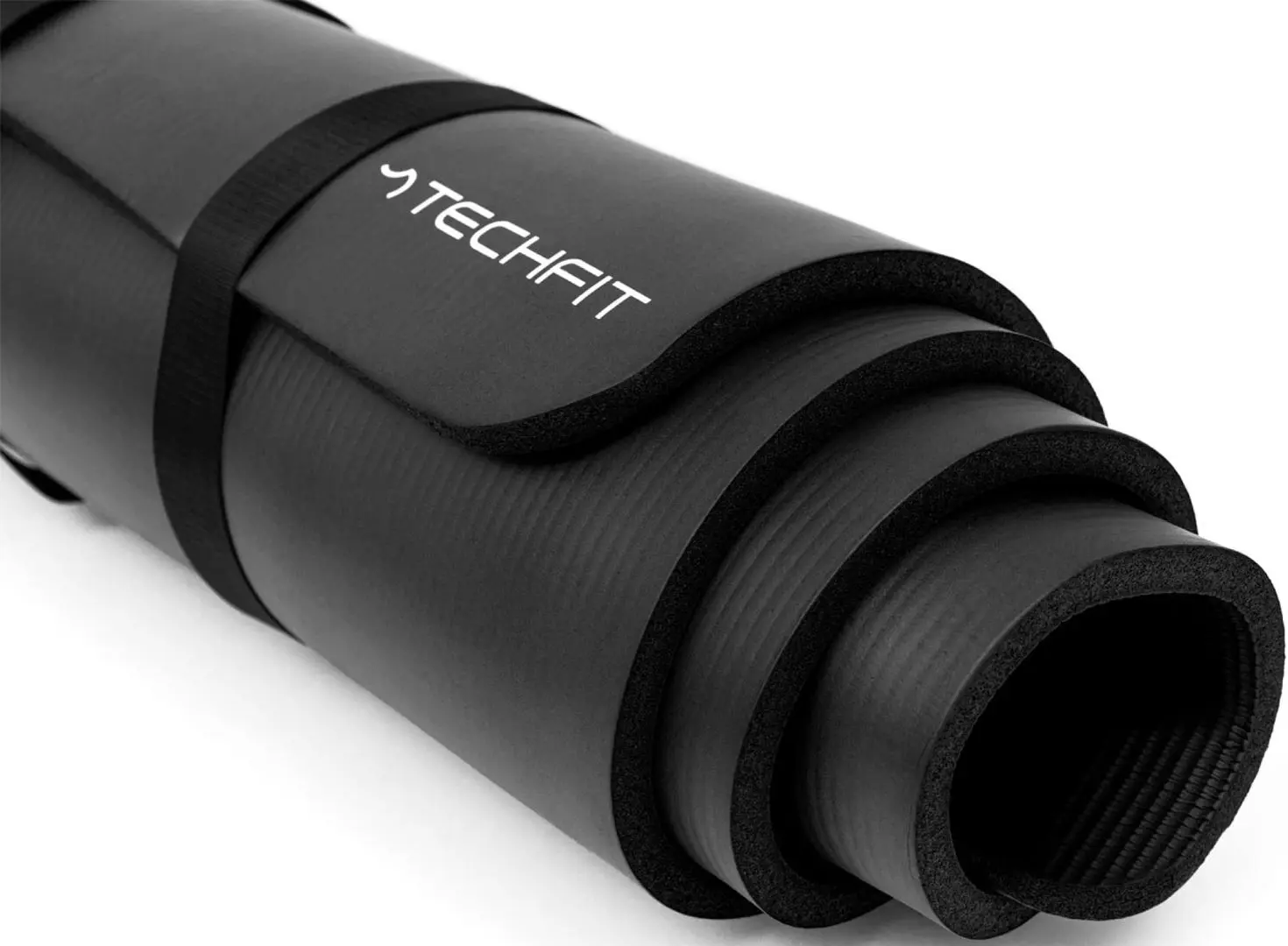 Set pentru fitness Techfit YOGAMATTBLACK15 (Black)