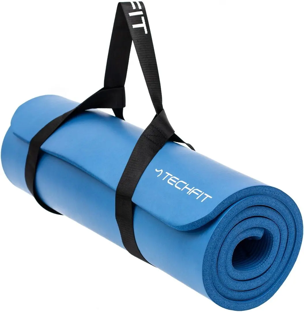 Set pentru fitness Techfit YOGAMATTBLUE15 (Blue)