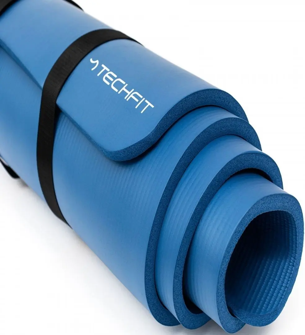 Set pentru fitness Techfit YOGAMATTBLUE15 (Blue)
