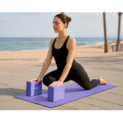 Набор для йоги Techfit YOGASETMBP (Purple) Thumb