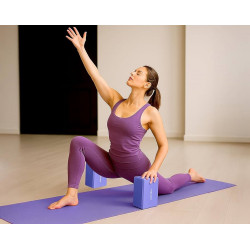 Набор для йоги Techfit YOGASETMBP (Purple) Thumb