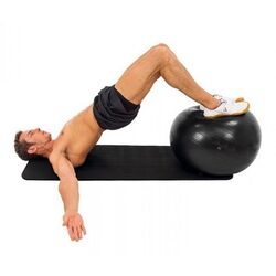 Fitball TheWay Fitness FIT-ABTB (Black) Thumb