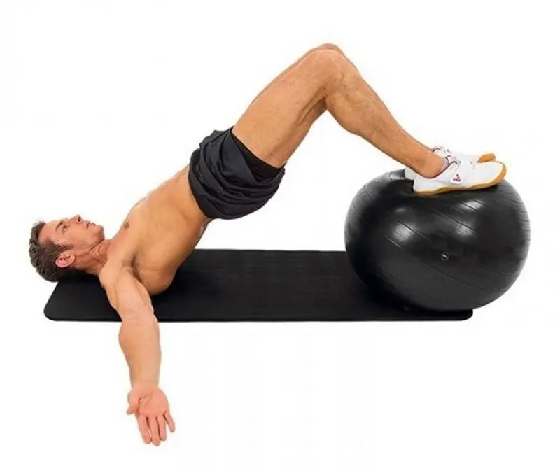 Fitball TheWay Fitness FIT-ABTB (Black)