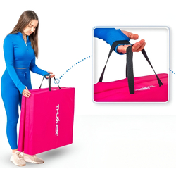 Covoras pentru yoga Thunder MG-01 (Pink) Thumb