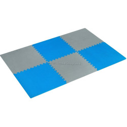 Covoras pentru yoga Thunder PZ-02 (Grey/Blue)