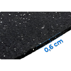 Covoras pentru yoga Thunder YG-PROOF-01 (Black) Thumb