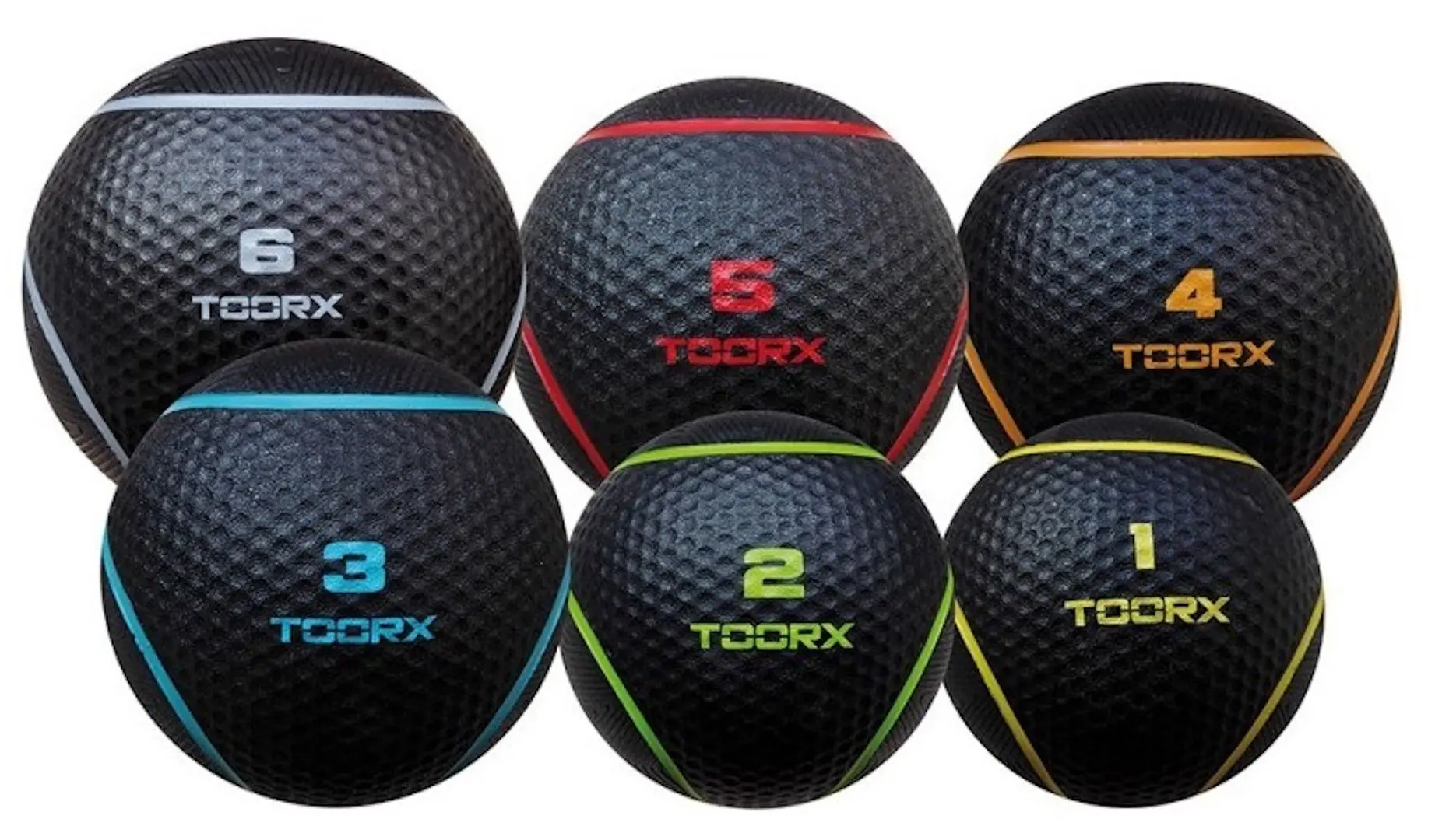 Медицинский мяч Toorx AHF-110 6kg (Black/Grey)
