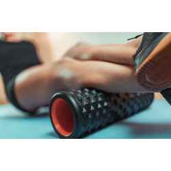 Ролик массажный Toorx AHF-044 (Black) Thumb