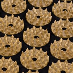 Акупунктурный коврик с подушкой Trizand 23375 (Black/Gold) Thumb