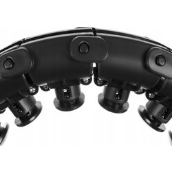 Массажный обруч с утяжелителем Trizand 25208 (Black) Thumb