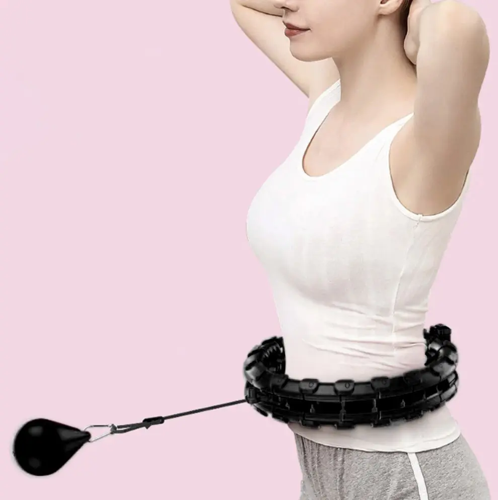 Массажный обруч с утяжелителем Trizand 25208 (Black)