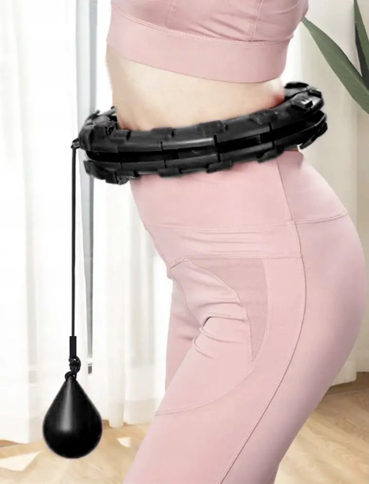 Массажный обруч с утяжелителем Trizand 25208 (Black)