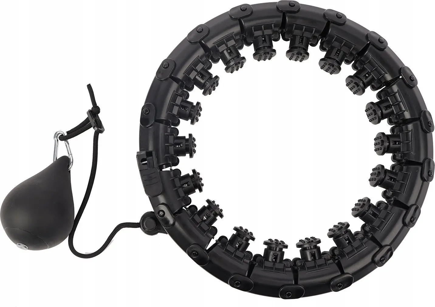 Массажный обруч с утяжелителем Trizand 25208 (Black)