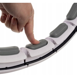 Cerc de masaj cu greutate Trizand 25254 (White) Thumb