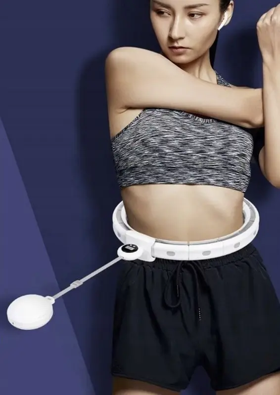 Cerc de masaj cu greutate Trizand 25254 (White)