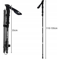 Треккинговые палки Trizand 24396 (Black) Thumb