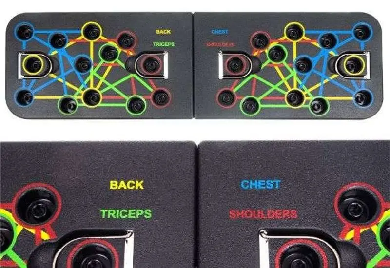 Manere pentru flotari Trizand 14200 (Black/Blue)