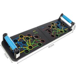 Manere pentru flotari Trizand 14200 (Black/Blue) Thumb