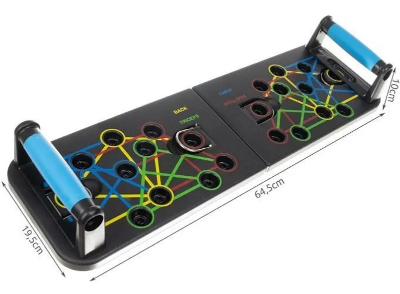 Manere pentru flotari Trizand 14200 (Black/Blue)