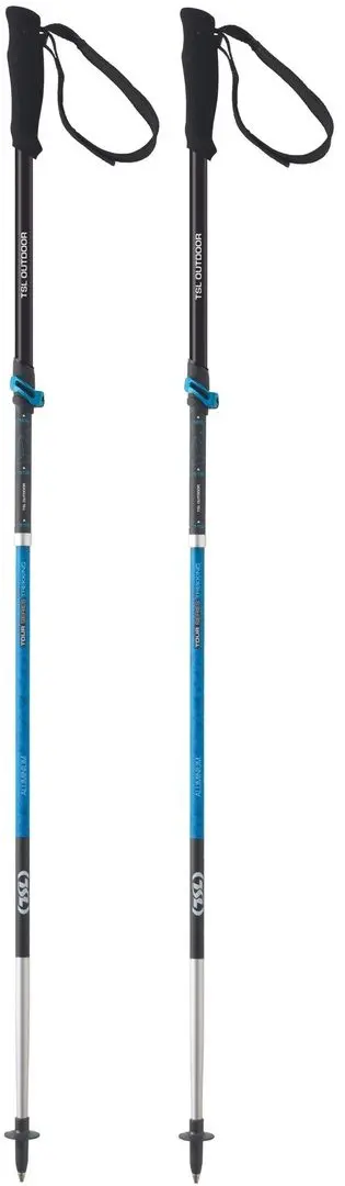 Треккинговые палки TSL Tour Alu 5 (Black/Blue)