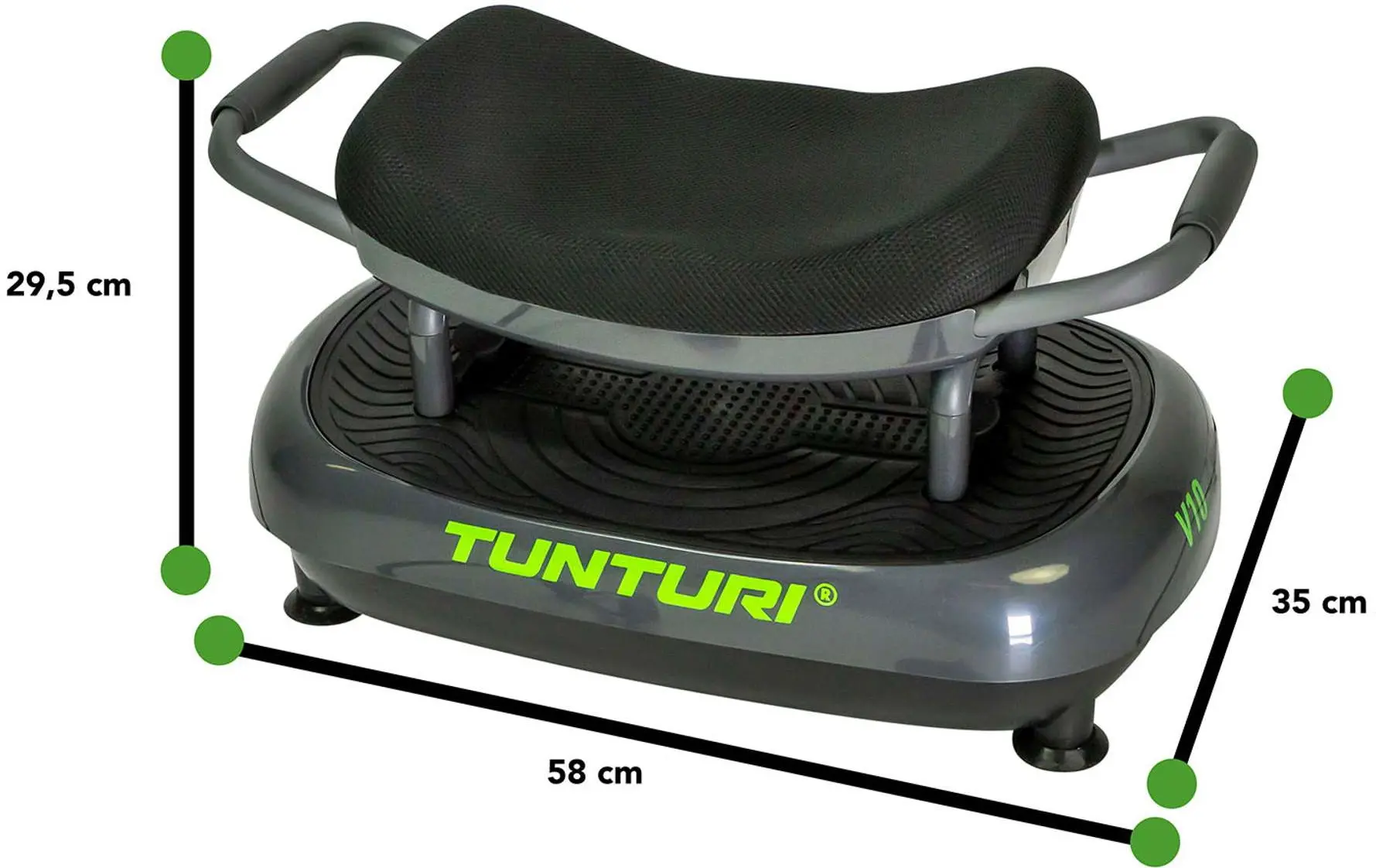 Platforma cu vibratii Tunturi Cardio Fit V10 (Black) - 3