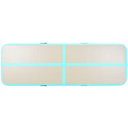 Saltea gonflabila pentru gimnastica VidaXL 91914 300x100x10 (Green/Grey) Thumb